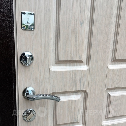 Входная металлическая Дверь Ратибор Комфорт Белёный дуб в Жуковский