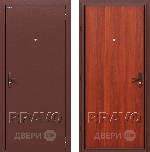 Входная металлическая Дверь Bravo Оптим Билд в Жуковский
