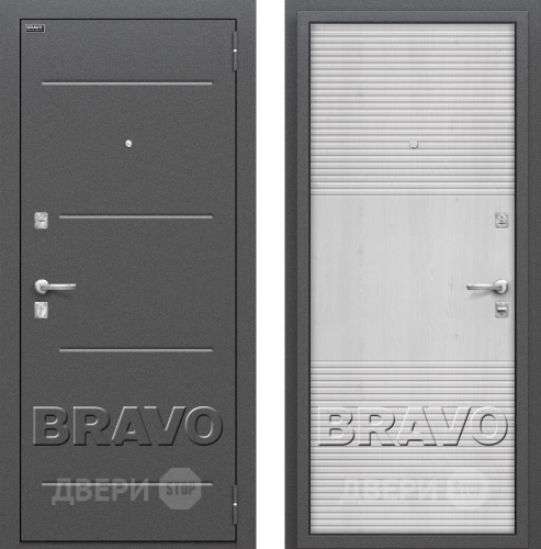 Входная металлическая Дверь Bravo Оптим Фит Pine Feelwood в Жуковский
