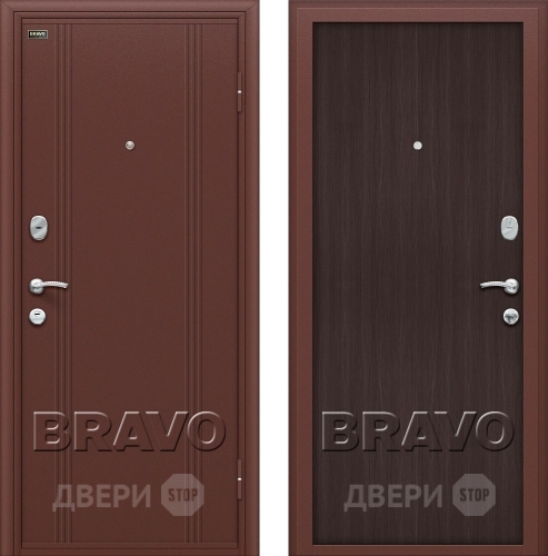 Входная металлическая Дверь Bravo Оптим Door Out 201 Венге в Жуковский