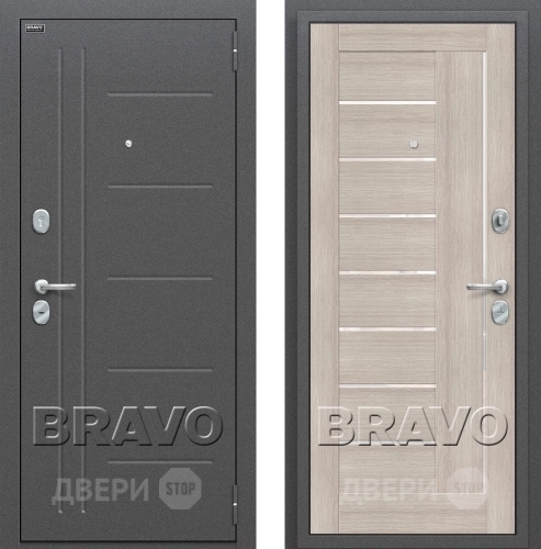 Входная металлическая Дверь Bravo Оптим Проф Капучино в Жуковский