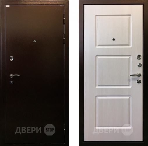 Входная металлическая Дверь Ратибор Трио Лиственница Беж в Жуковский
