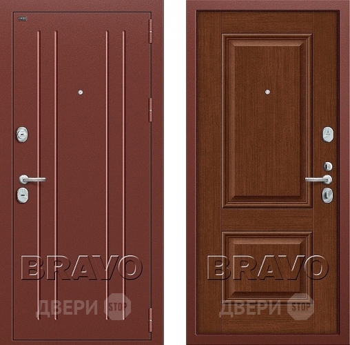 Дверь Groff Т2-232 Brown Oak в Жуковский