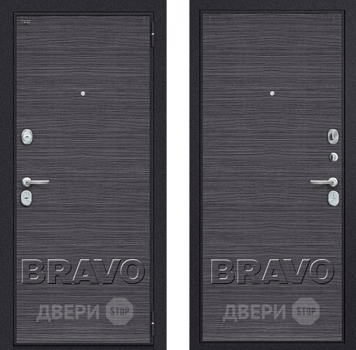 Входная металлическая Дверь Groff Т3-300 Black Wood в Жуковский