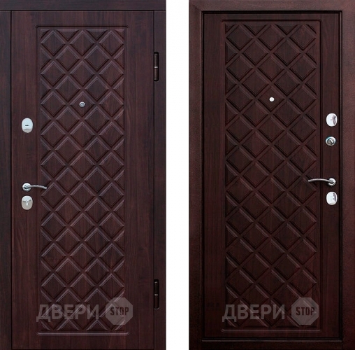 Входная металлическая Дверь Цитадель Kamelot Вишня темная в Жуковский