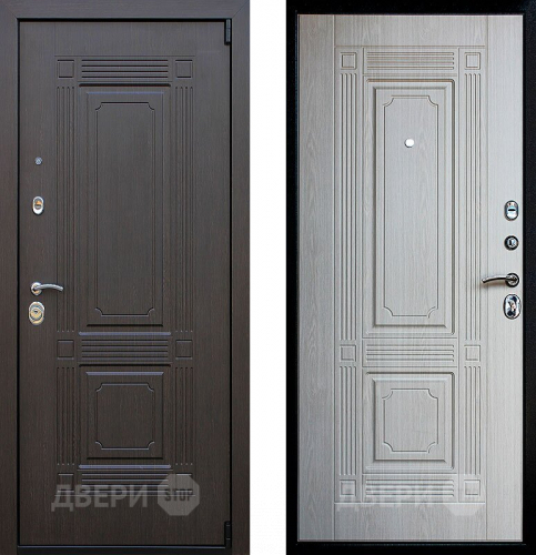 Входная металлическая Дверь  Йошкар Викинг Белёный  дуб в Жуковский