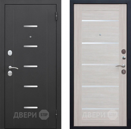 Входная металлическая Дверь Цитадель Гарда 7,5см Муар Лиственница беж в Жуковский
