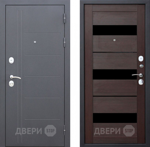Входная металлическая Дверь Цитадель Троя 10см Серебро Темный кипарис в Жуковский