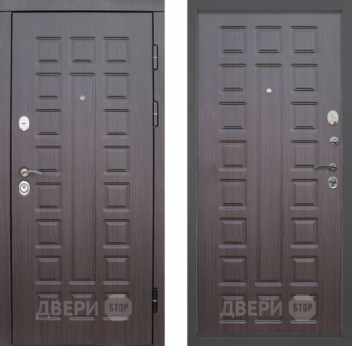 Входная металлическая Дверь Снедо S01 2К Венге  в Жуковский