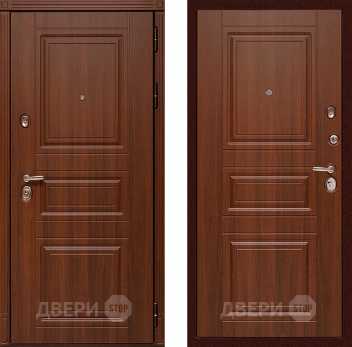 Входная металлическая Дверь Сударь МД-25 Орех бренди в Жуковский