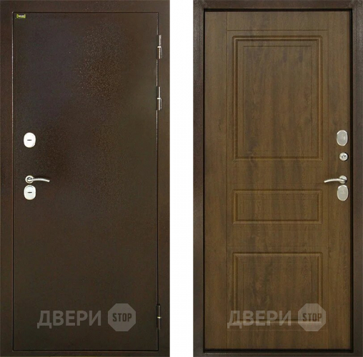 Входная металлическая Дверь Шелтер (SHELTER) Термо-2 Дуб темный в Жуковский