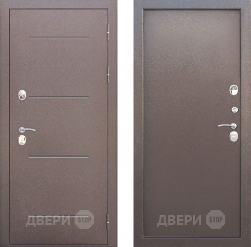 Входная металлическая Дверь Цитадель Isoterma Медный антик в Жуковский