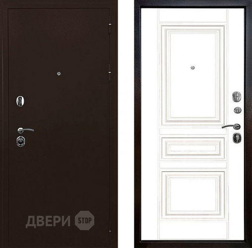 Входная металлическая Дверь Ратибор Рим 3К Белый матовый в Жуковский