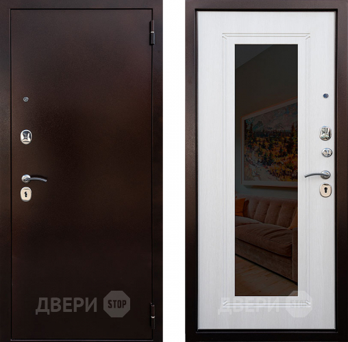 Дверь Снедо Патриот зеркало Белая Лиственница в Жуковский
