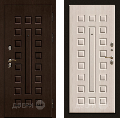 Входная металлическая Дверь Райтвер Р-Сенат Беленый Дуб в Жуковский