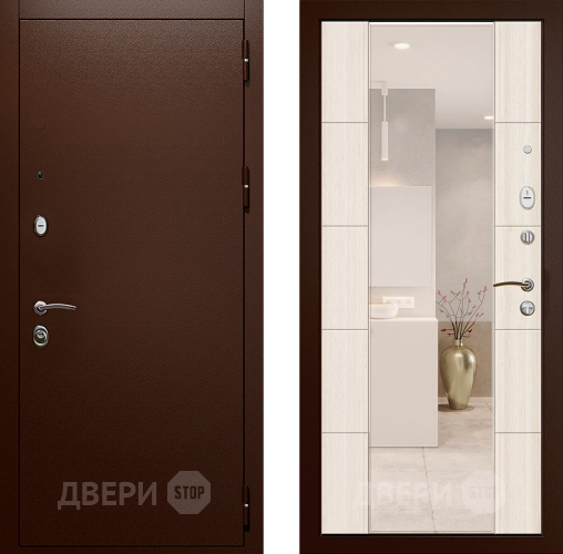 Входная металлическая Дверь с зеркалом Райтвер Президент  в Жуковский