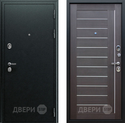 Входная металлическая Дверь Йошкар Соло Орех рифленый в Жуковский