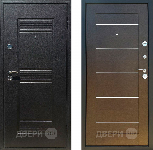 Входная металлическая Дверь в квартиру СТОП 7Х Венге в Жуковский