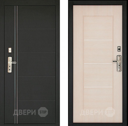 Дверь Форпост С - 128 Беленый дуб в Жуковский