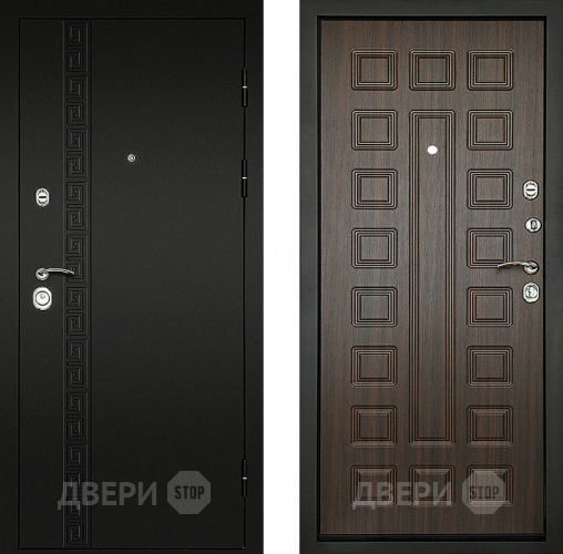 Входная металлическая Дверь (Дверной Континент) Сити - 3К Венге в Жуковский