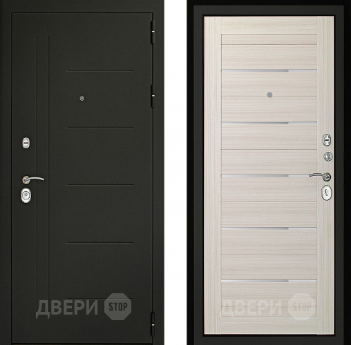 Входная металлическая Дверь (Дверной Континент) Сити - С3К Беленый дуб в Жуковский