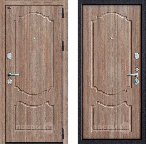 Входная металлическая Дверь Groff P3-310 Темный Орех в Жуковский