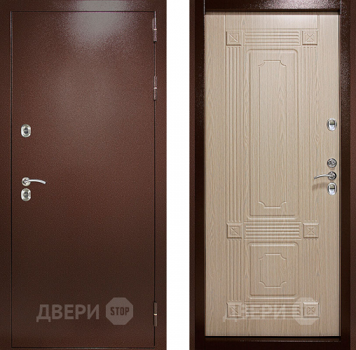 Входная металлическая Дверь (Дверной Континент) Термаль Ультра Беленый дуб в Жуковский