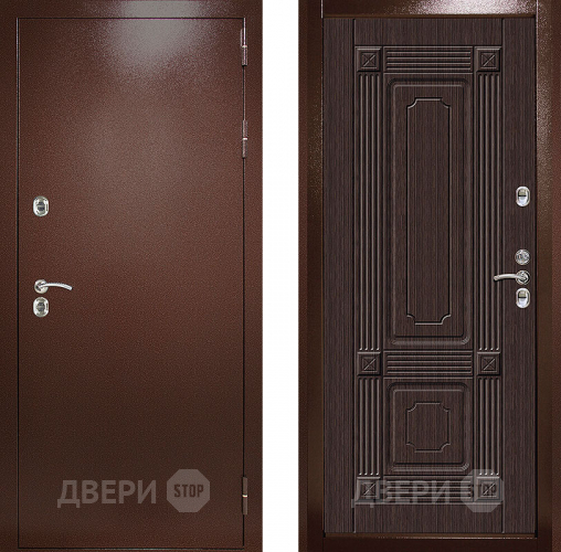 Входная металлическая Дверь (Дверной Континент) Термаль Ультра Венге в Жуковский