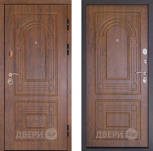 Входная металлическая Дверь (Дверной Континент) Флоренция Золотой дуб в Жуковский