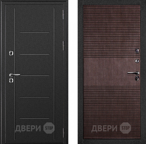 Входная металлическая Дверь Дверной Континент Термаль Венге в Жуковский
