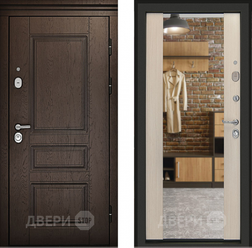 Входная металлическая Дверь (Дверной Континент) Сорренто Белый ясень в Жуковский