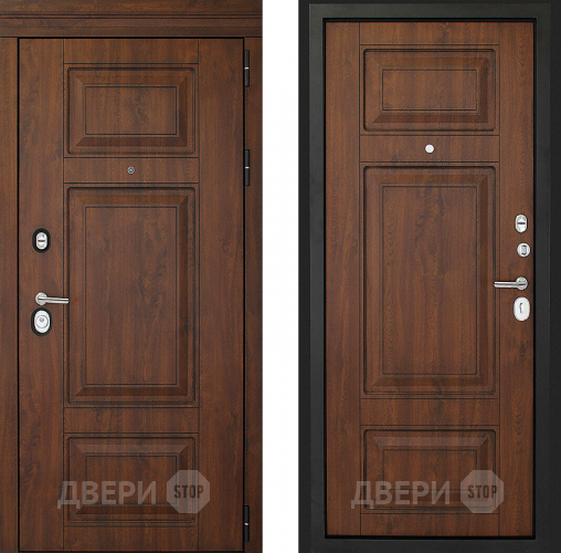 Входная металлическая Дверь (Дверной Континент) Порта Темный орех в Жуковский