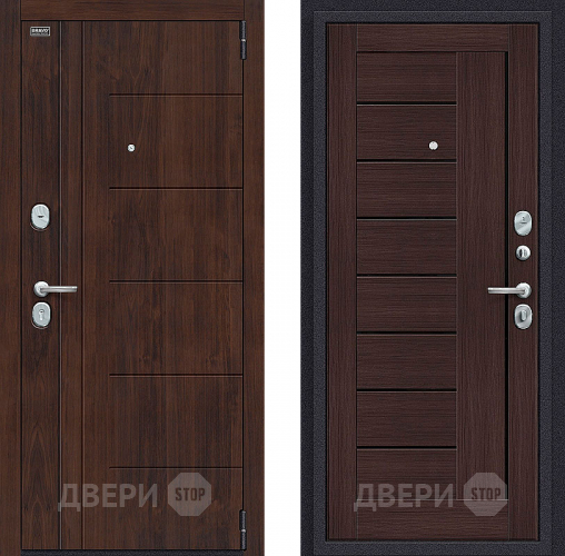 Входная металлическая Дверь Bravo Оптим Модерн Wenge Veralinga в Жуковский