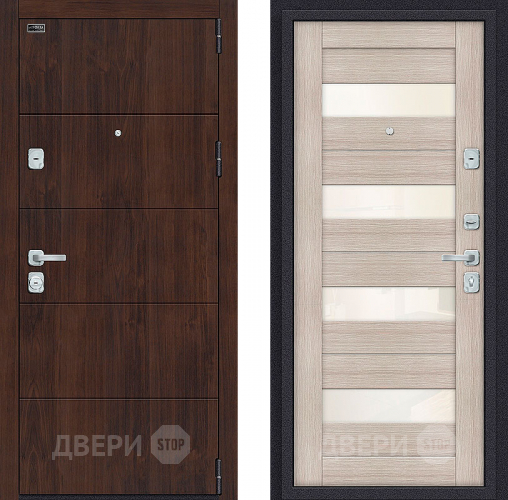 Входная металлическая Дверь Bravo Porta M-3 4/П23 Cappuccino Veralinga в Жуковский