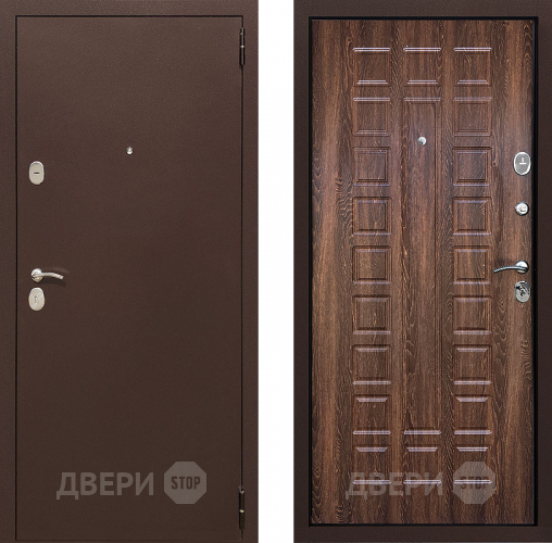 Входная металлическая Дверь Престиж 100 Дуб коньячный в Жуковский