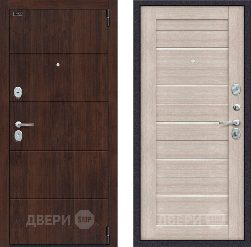 Входная металлическая Дверь Bravo Porta S-3 4/П22 Капучино в Жуковский