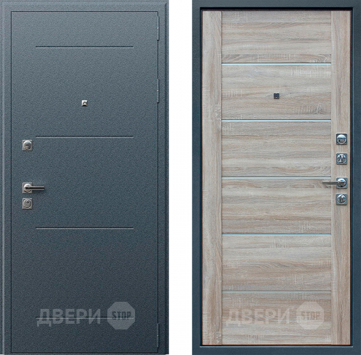 Входная металлическая Дверь Йошкар Техно XN 99 Дуб сонома светлый в Жуковский