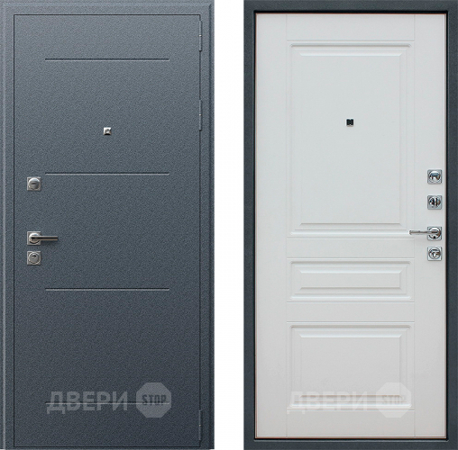 Входная металлическая Дверь Йошкар Техно XN 91 U Белый матовый в Жуковский