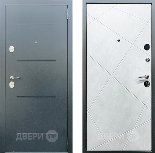 Входная металлическая Дверь Престиж Люкс Бетон в Жуковский