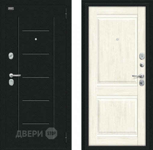 Дверь Bravo Некст Kale Букле черное/Nordic Oak в Жуковский