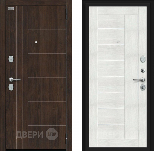 Входная металлическая Дверь Bravo Морден Kale Almon/Bianco Veralinga в Жуковский