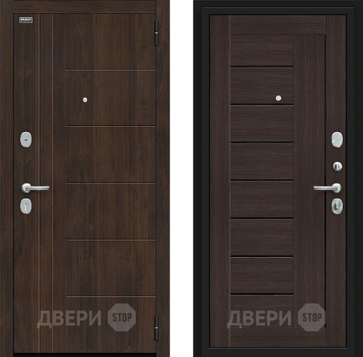 Входная металлическая Дверь Bravo Морден Kale Almon/Wenge Veralinga в Жуковский