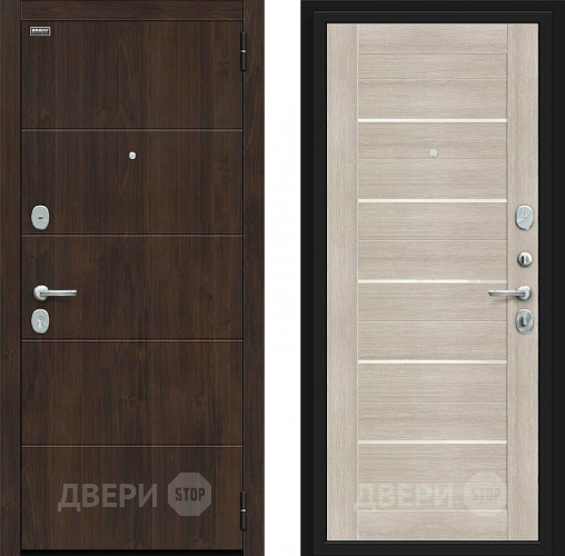 Входная металлическая Дверь Bravo Прайм Kale Almon/Cappuccino Veralinga в Жуковский