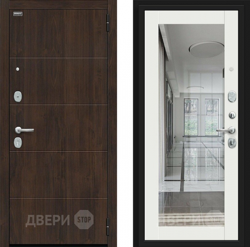 Входная металлическая Дверь Bravo Флэт Kale Almon/Off-white в Жуковский