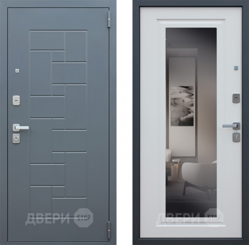 Входная металлическая Дверь Йошкар Арсенал с зеркалом в Жуковский