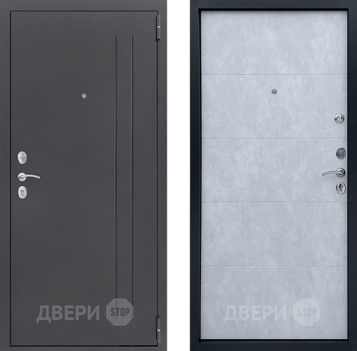 Входная металлическая Дверь Престиж 70 Бетон снежный в Жуковский