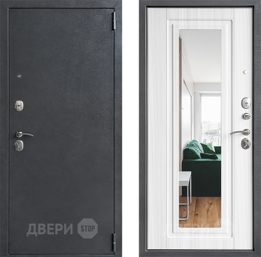 Дверь Дверной Континент ДК-70 Зеркало Лиственница в Жуковский