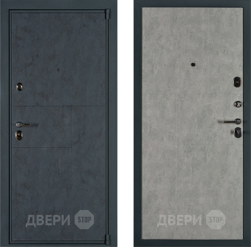 Дверь Заводские двери Графит в Жуковский