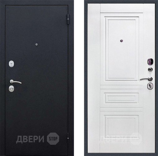 Дверь Локо 3к антик серебро/ белое дерево в Жуковский