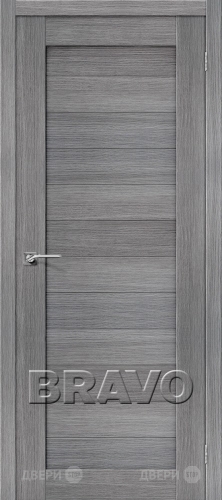 Межкомнатная дверь Порта-21 (Grey Veralinga) в Жуковский
